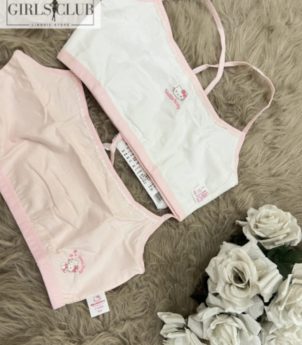 Hello kitty pack of two training Bra for young girls