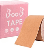 Linmart Women's Lingerie Tape Ladies Invisible Tape Breast Lift Tape Comfortable Stick on Bra Push up Sticky Bra - Image 3