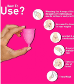 Menstrual Cup – Safe, Comfortable & Eco-Friendly (3 Sizes Available) - Image 2